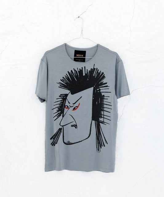 Kuniyoshi no. 47 Men’s T-Shirt – storm cloud