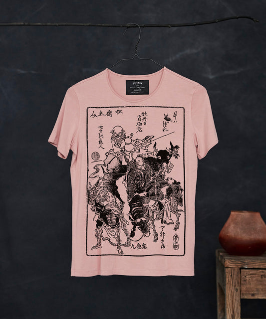 Kawanabe Kyosai T-shirt Woman light pink