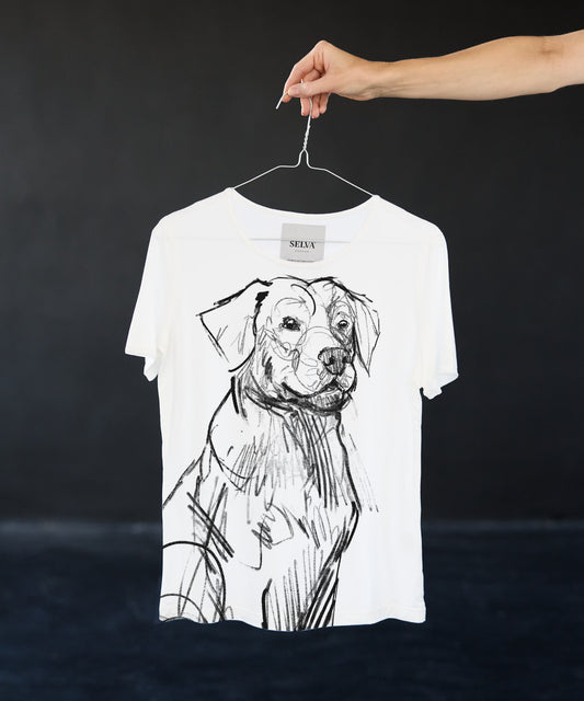 Labrador Retriever Women's White T-Shirt