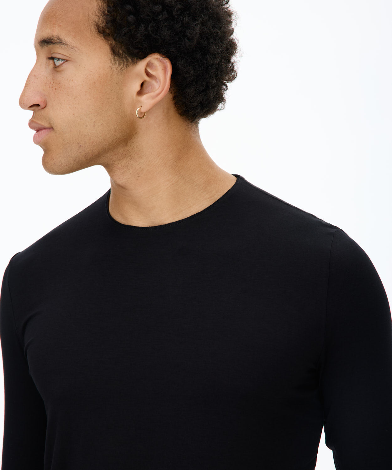 Men’s Black Long Sleeve Shirt