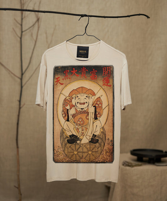 Maruya Bun'emon hummus t-shirt man