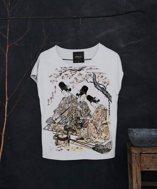 Okumura Masanobu no. 1 hoar t-shirt woman