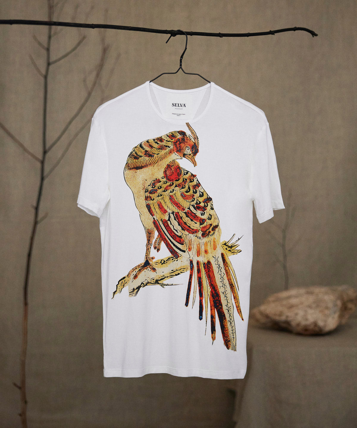 Okumura Masanobu No. 2 white t-shirt man