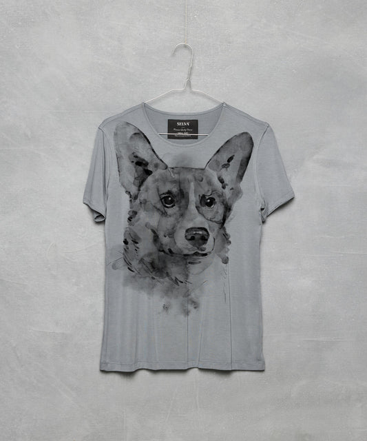 Pembroke Corgi Storm cloud Women’s T-Shirt