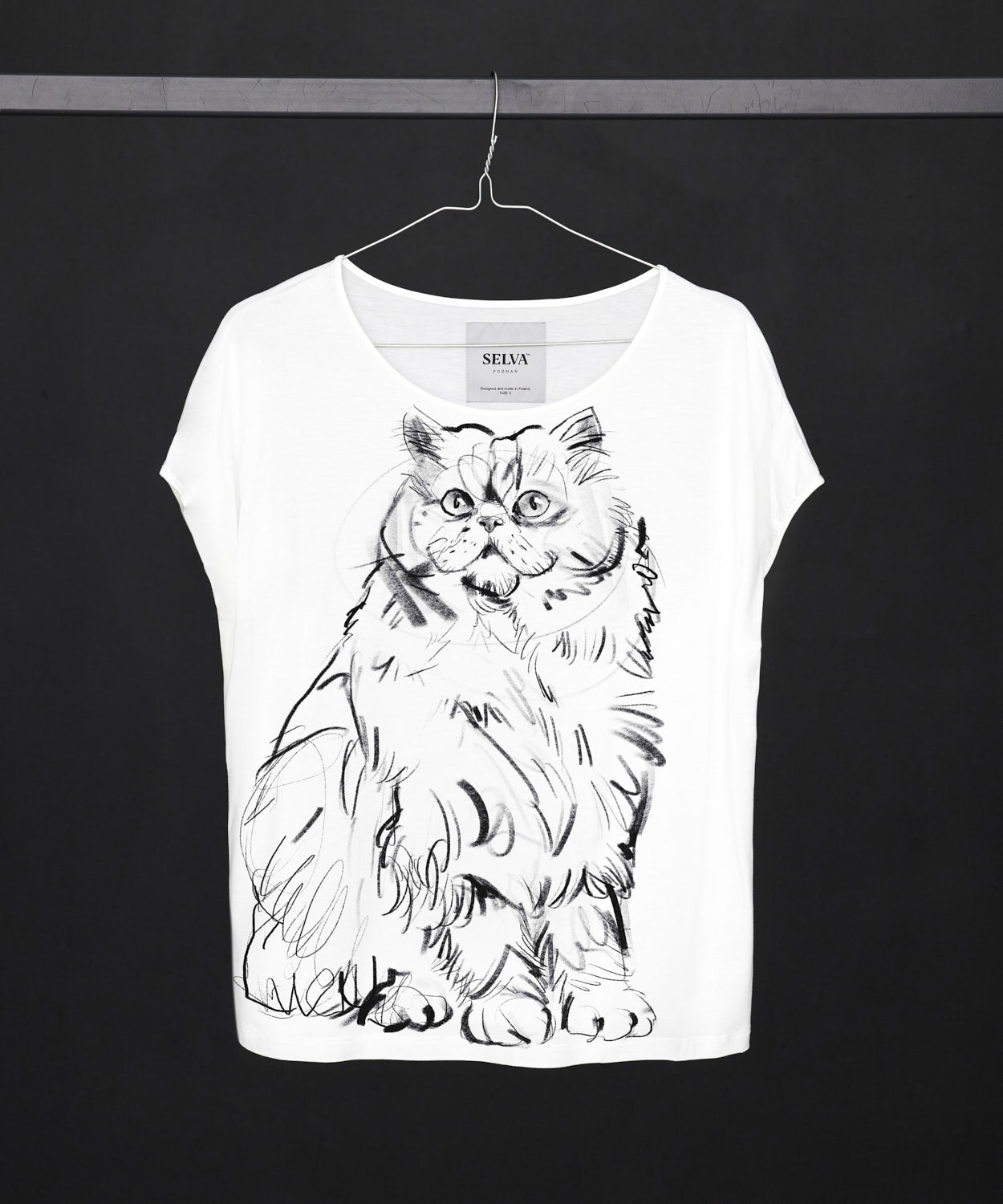 Persian Cat No. 2 Women's White T-Shirt