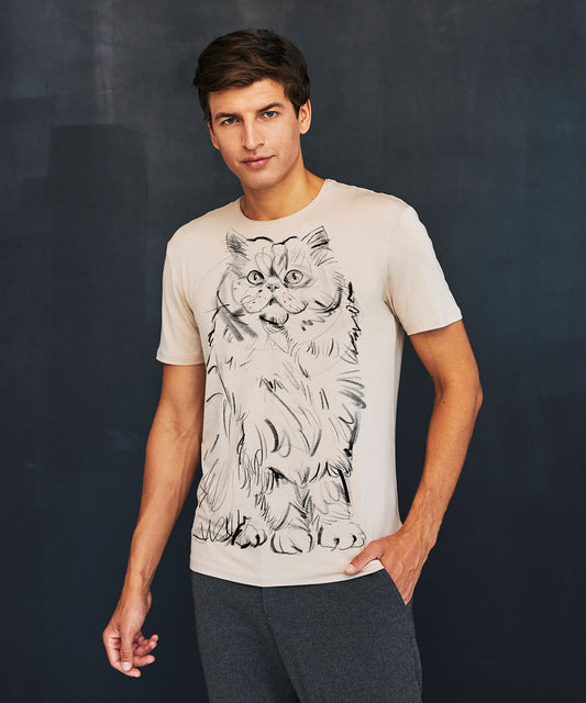 Persian Cat No. 2 Men's Hummus T-Shirt
