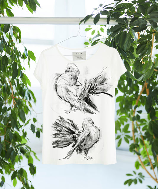 Pigeon T-shirt Woman
