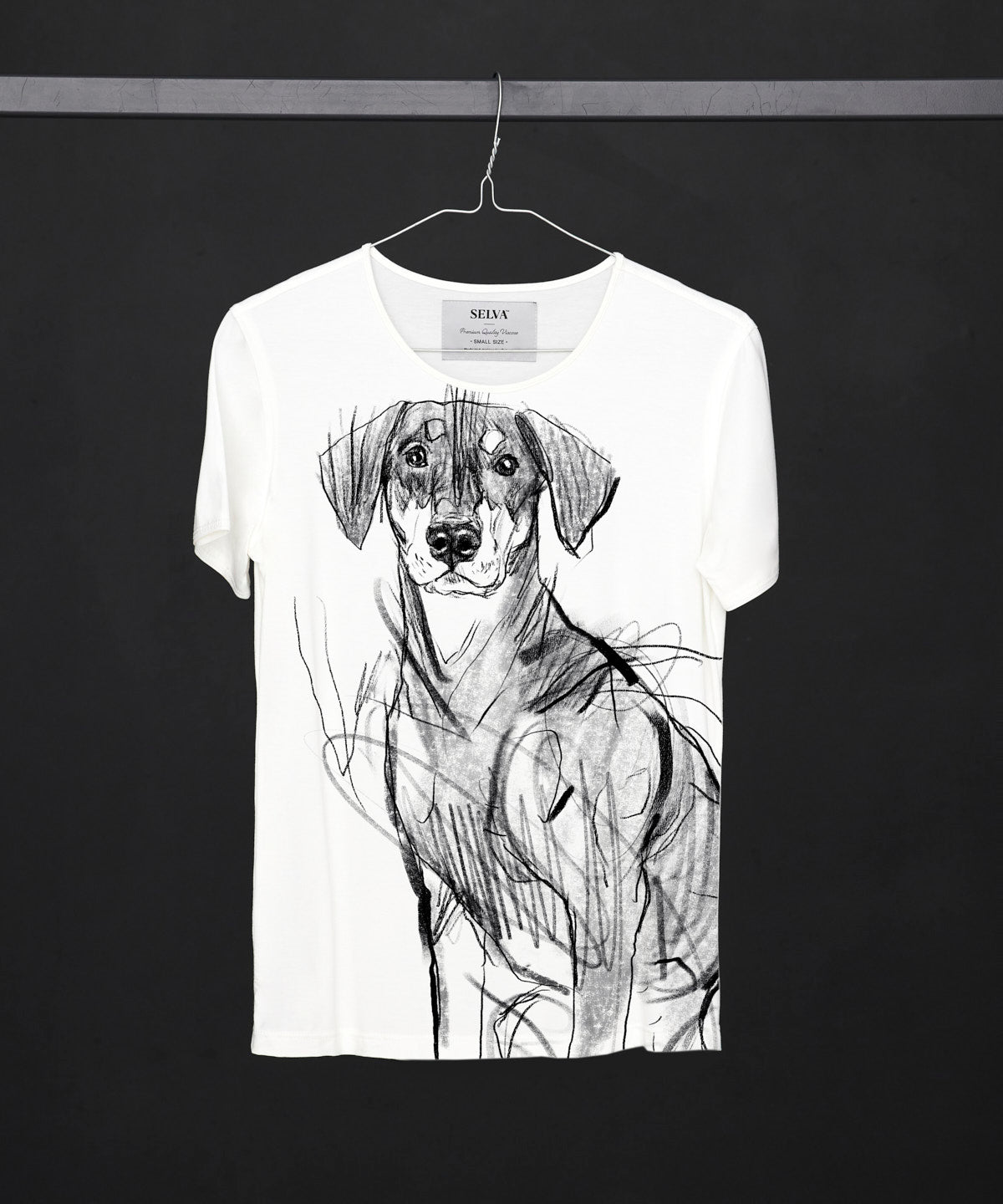Doberman Pinscher No. 2 Women's White T-Shirt