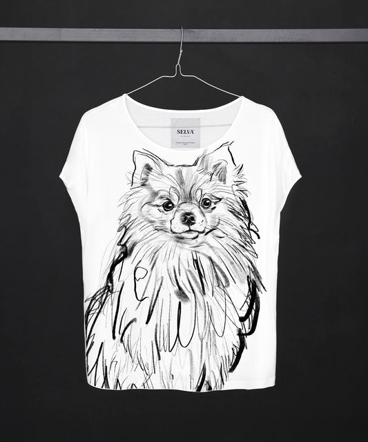 Pomeranian No. 2 Women's White T-Shirt