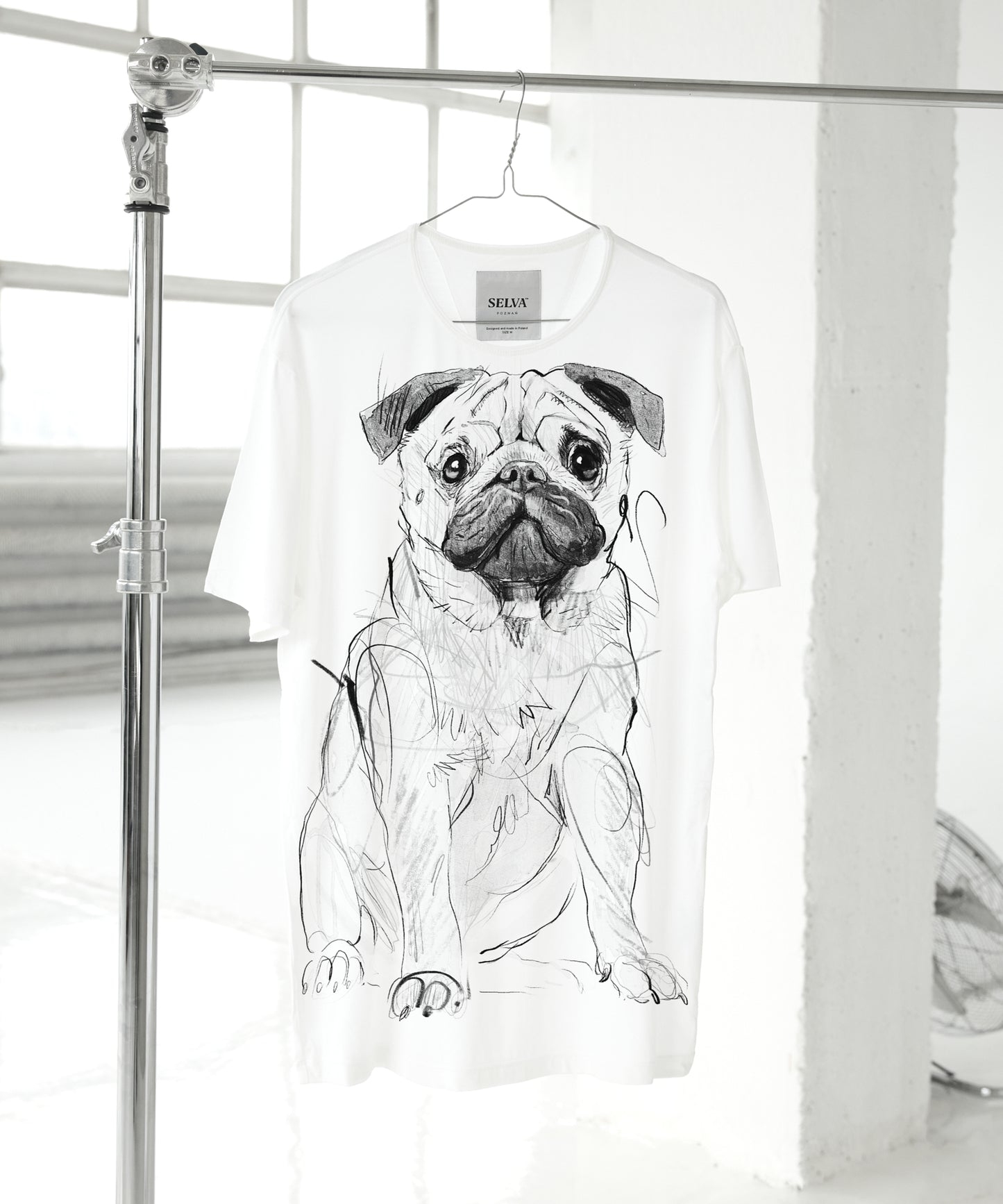 Pug No. 3 Men's Storm Cloud T-Shirt