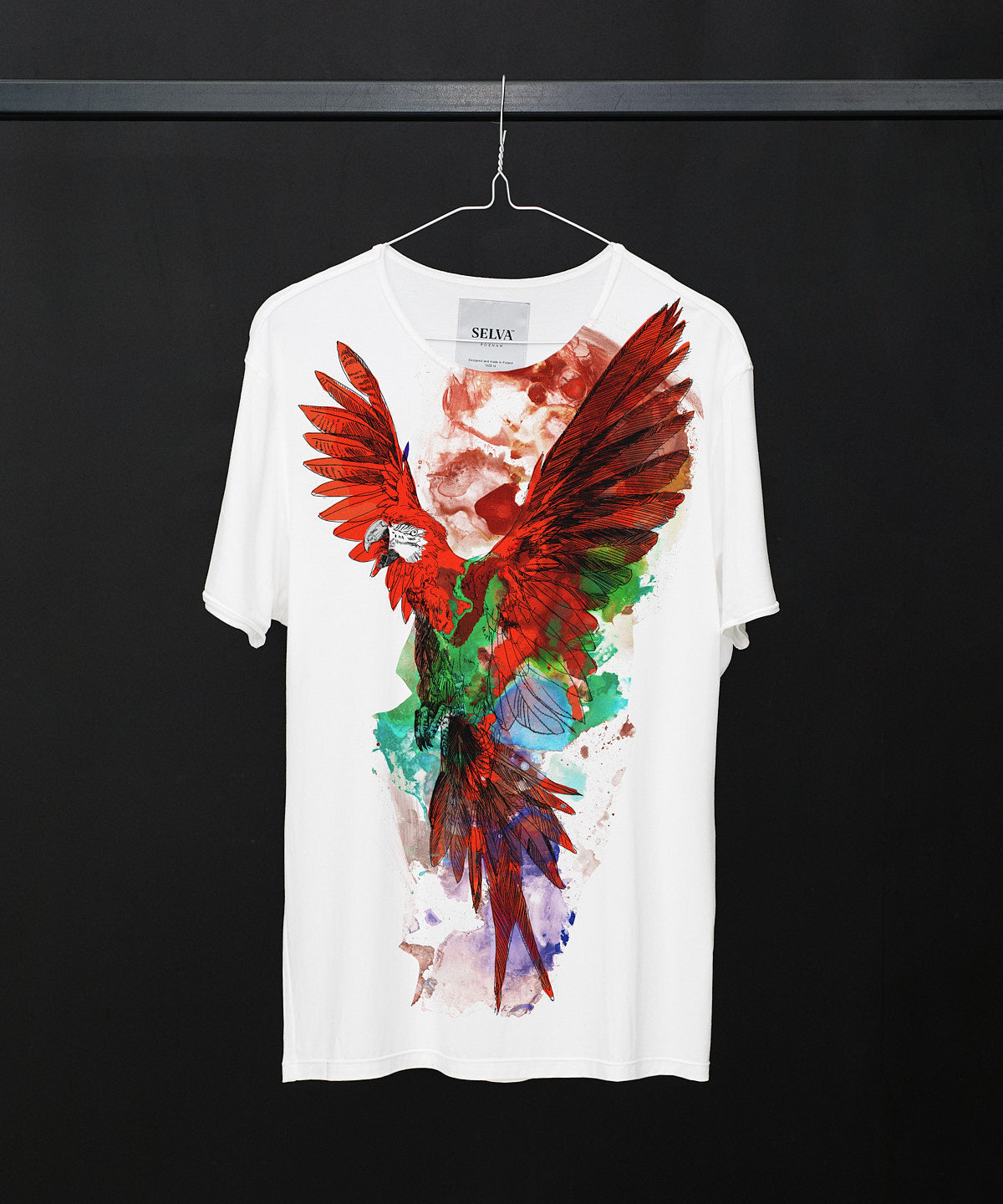 Red Ara white t-shirt MAN
