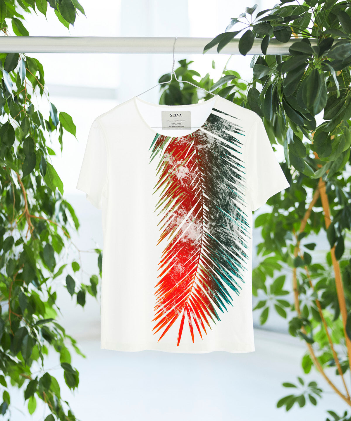 Red&Blue T-shirt Woman