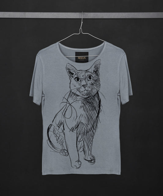 Russian Blue Women's Storm Cloud T-Shirt