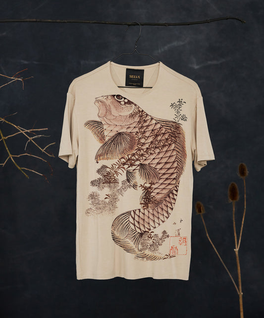 Totoya Hokkei no. 3 Men’s T-Shirt – Hummus