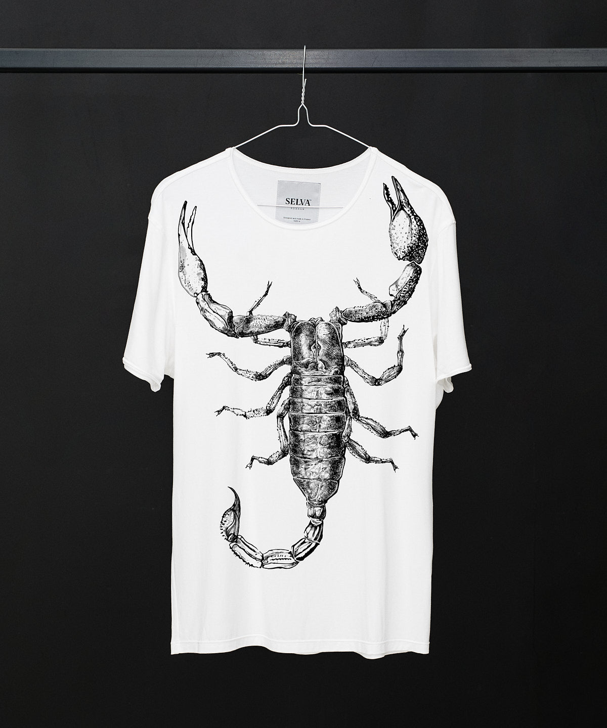Scorpion white t-shirt MAN