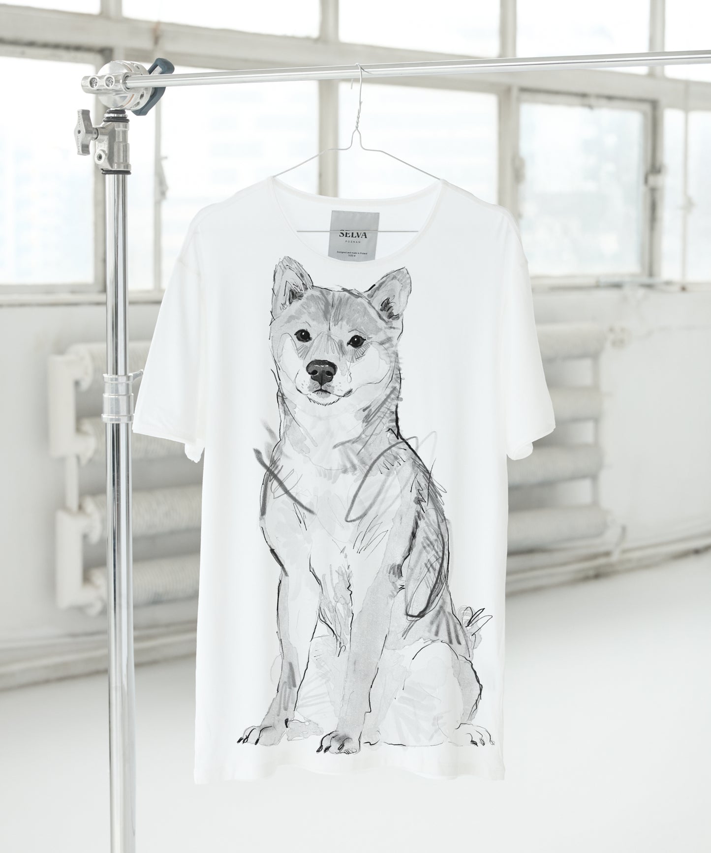 Shiba Inu No. 2 Men's White T-Shirt
