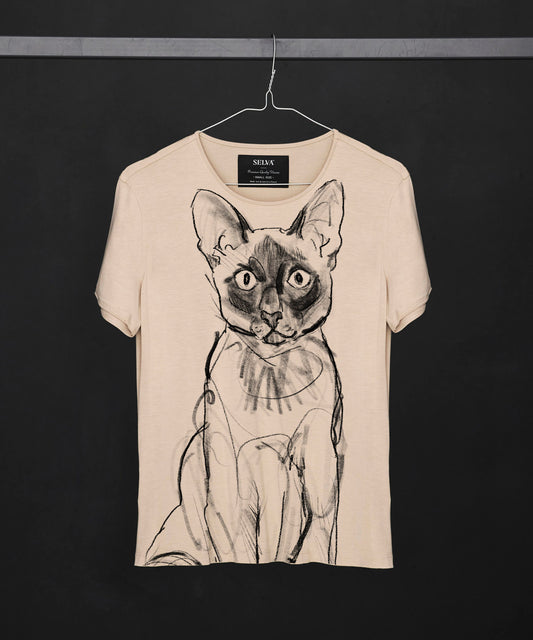 Siamese Cat Women's Hummus T-Shirt