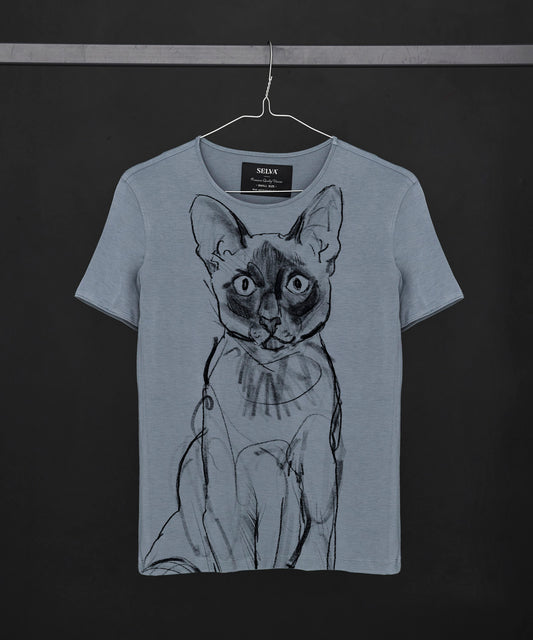 Siamese Cat Women's Storm Cloud T-Shirt
