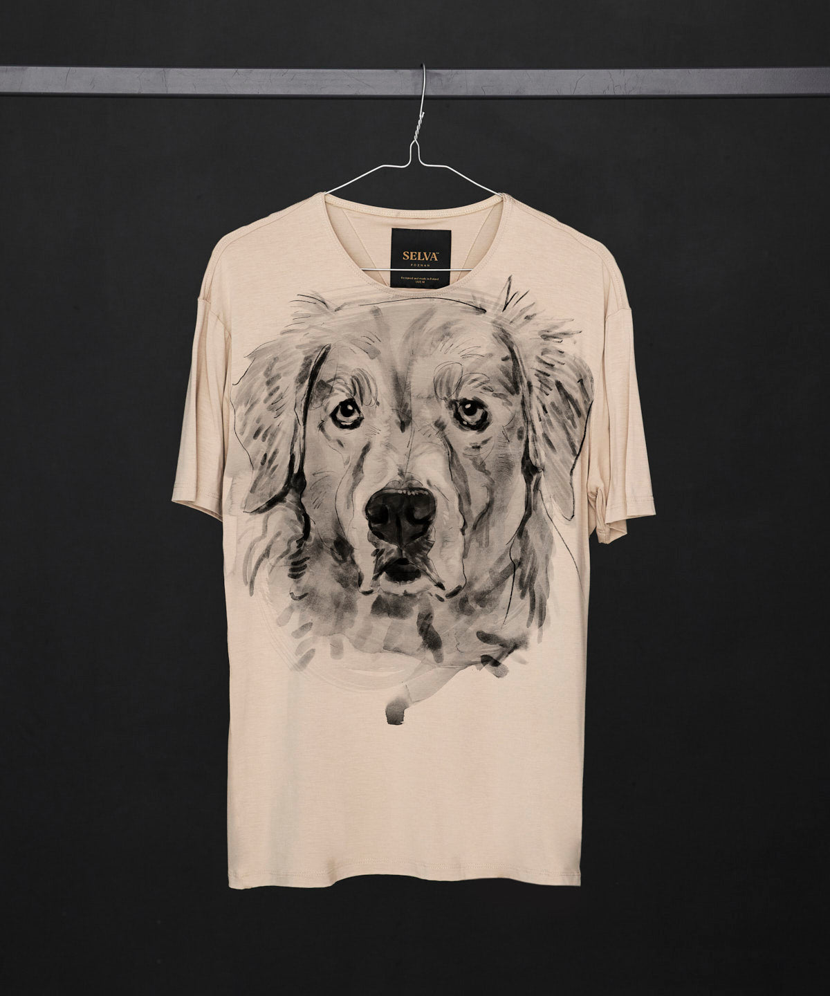 Golden Retriever No. 2 Men's Hummus T-Shirt