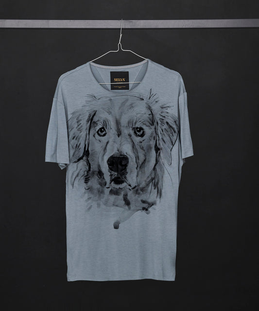 Golden Retriever No. 2 Men's Storm Cloud T-Shirt