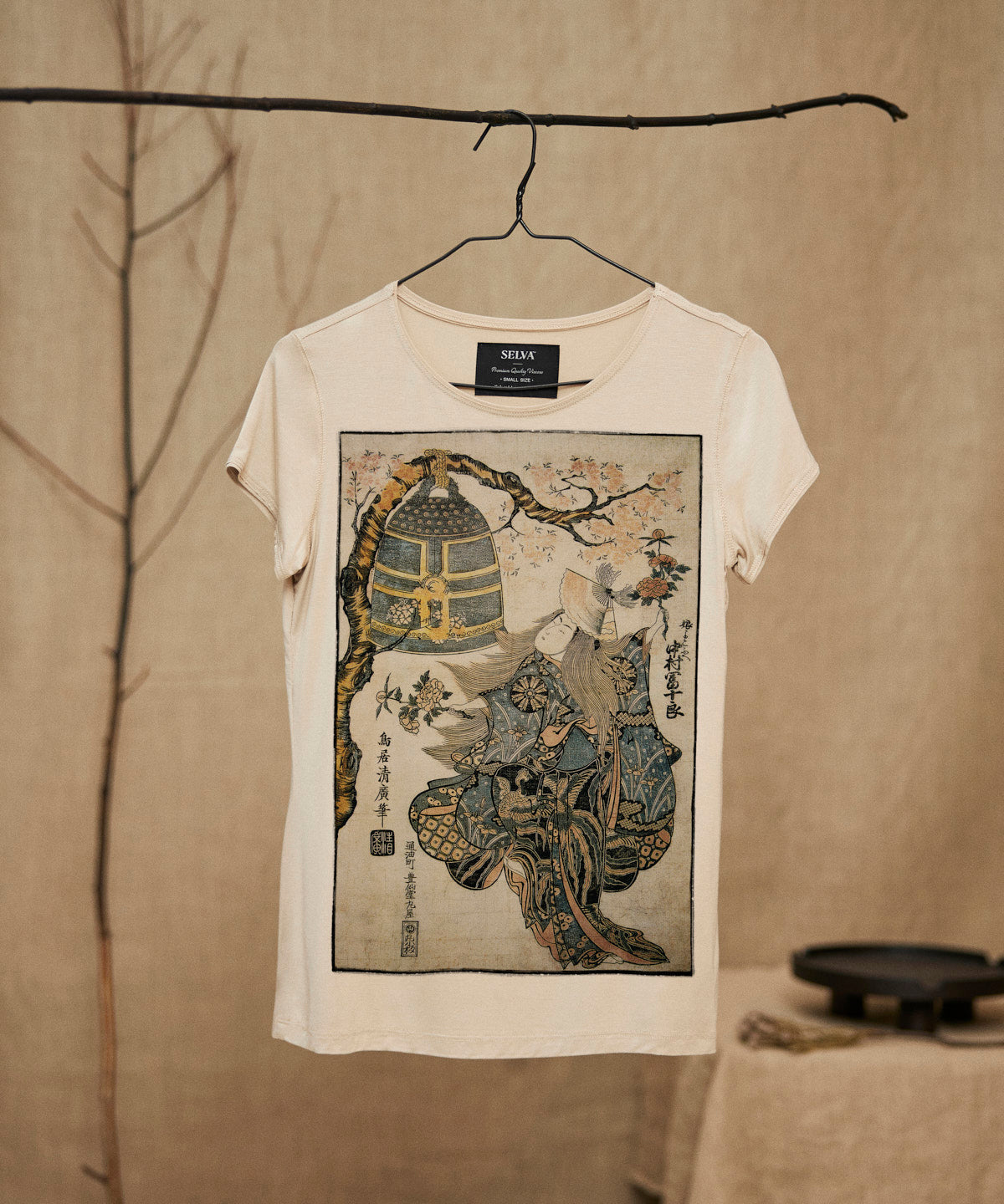Koszulka damska - Torii Kiyohiro No. 61 - Hummus