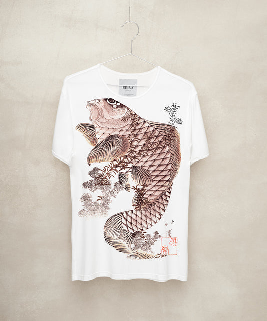 Totoya Hokkei no. 3 Men's T-Shirt – White