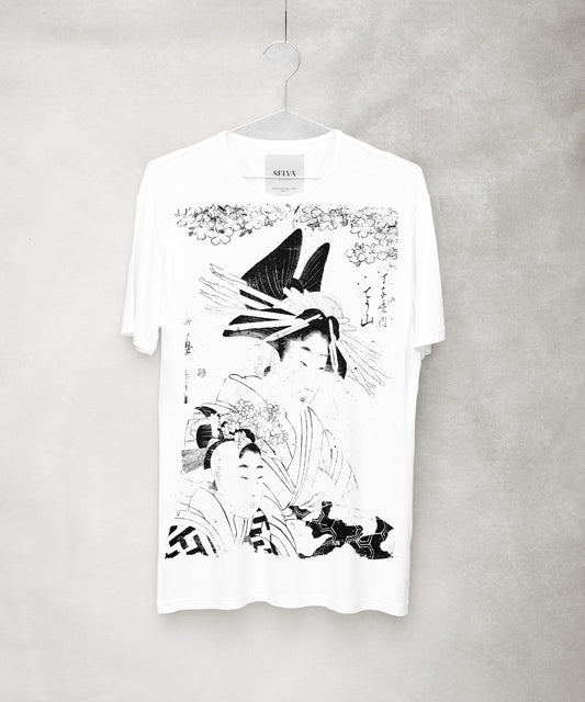 Utamaro no. 2 Men’s T-Shirt – white
