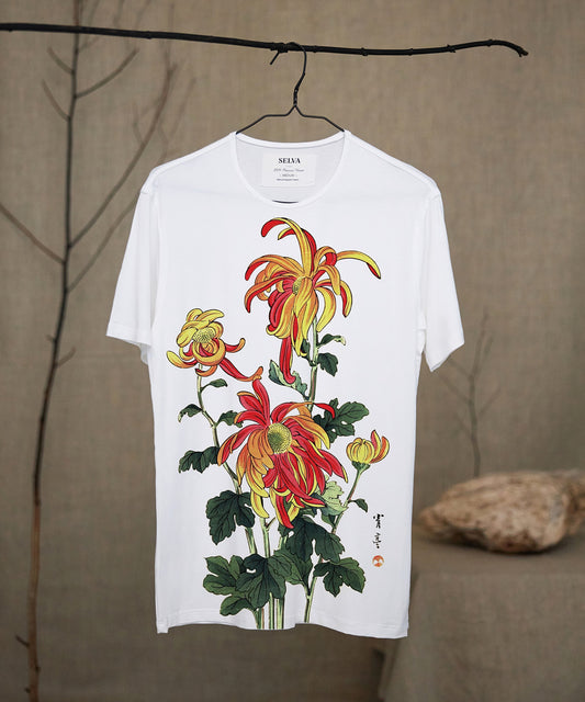 Watanabe Seitei white t-shirt man