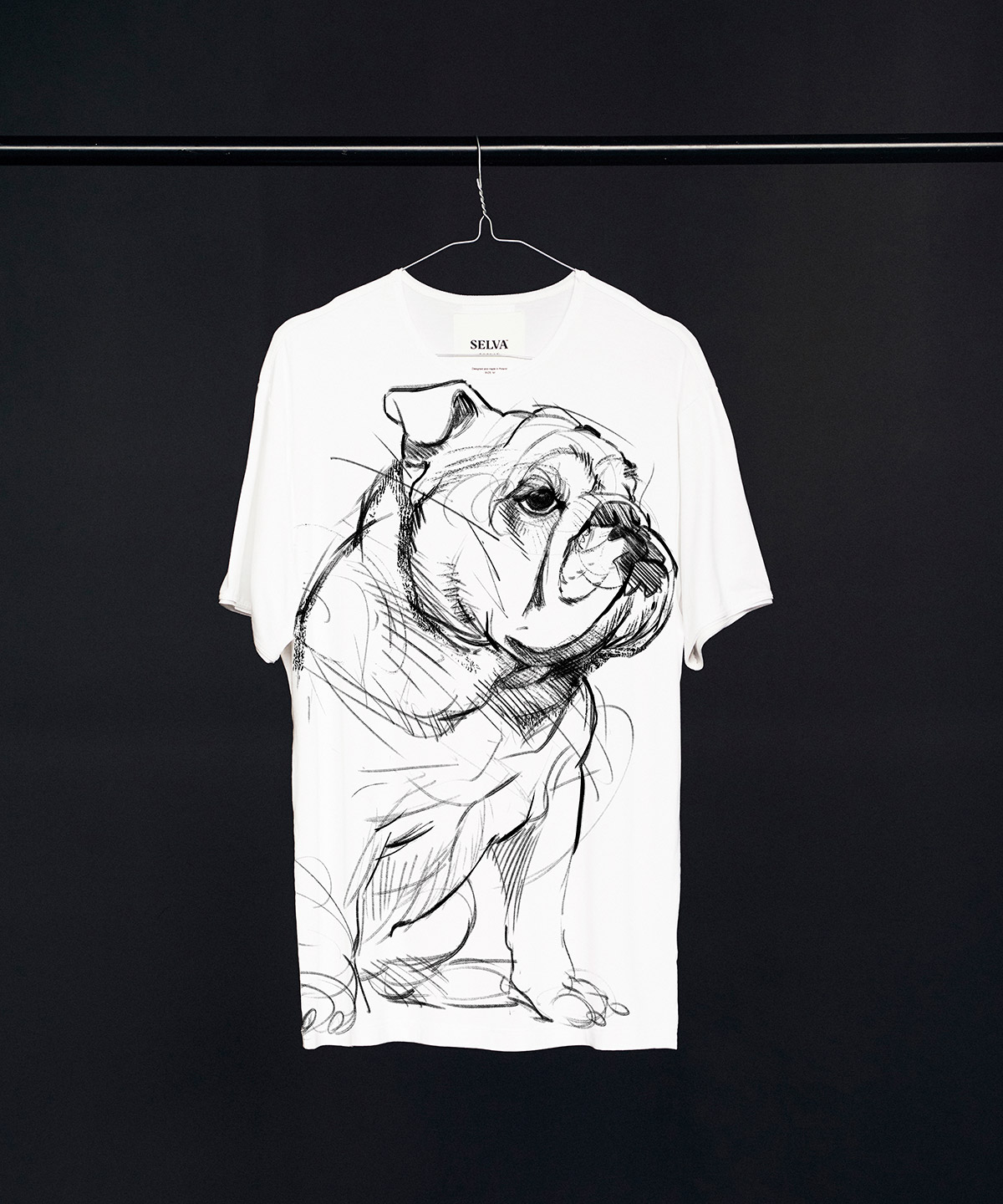 Bulldog T-shirt Man