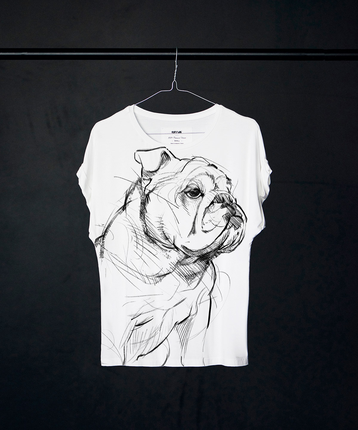 Bulldog T-shirt Woman