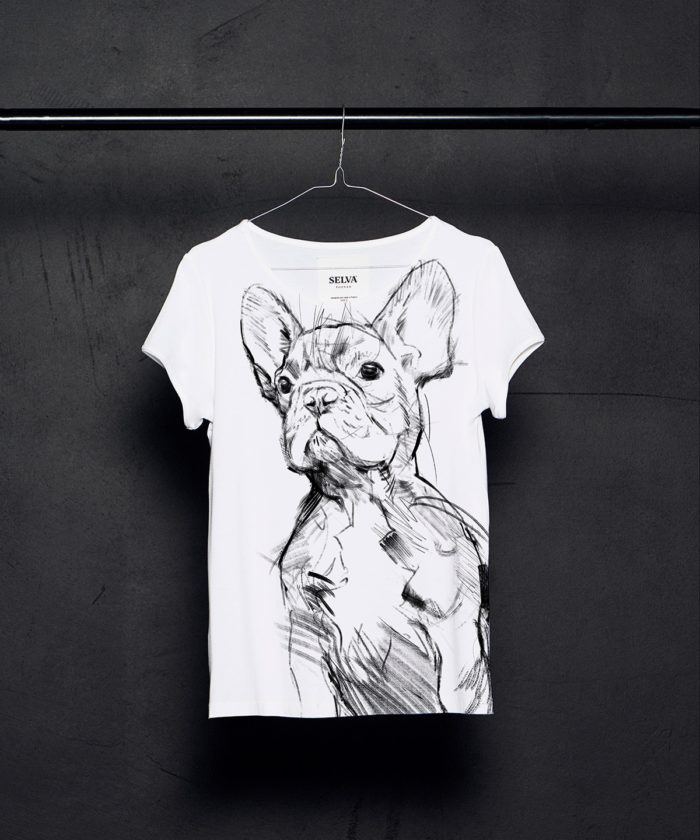 French Bulldog T-shirt Woman