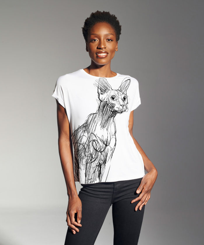 Sphynx Cat T-shirt-Woman
