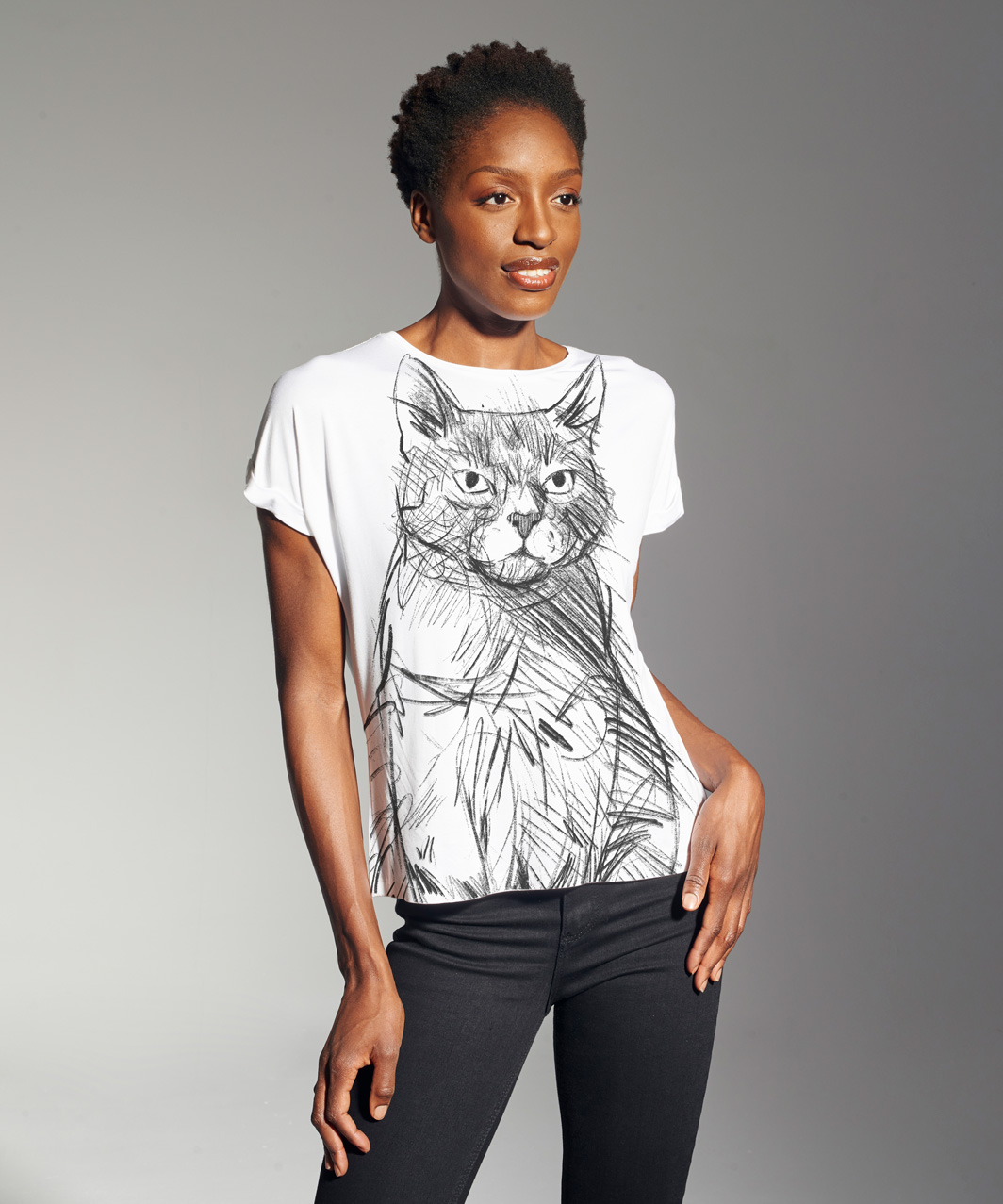 Alley Cat-T-shirt-Woman