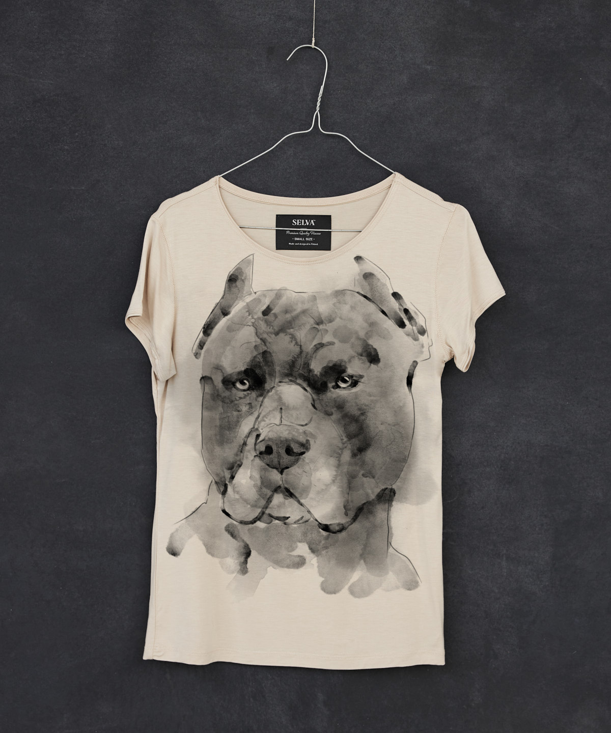 Pitbull hummus t-shirt woman