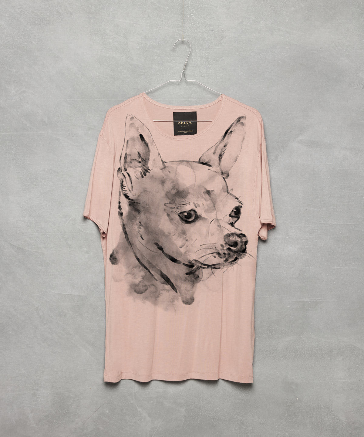 Chihuahua light pink t-shirt MAN