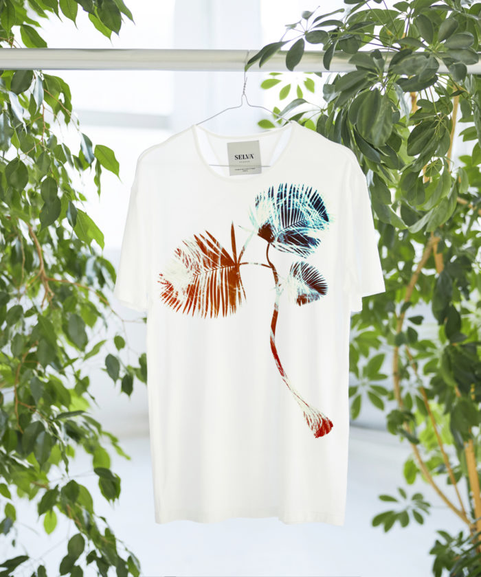 Firebrick leaf T-shirt