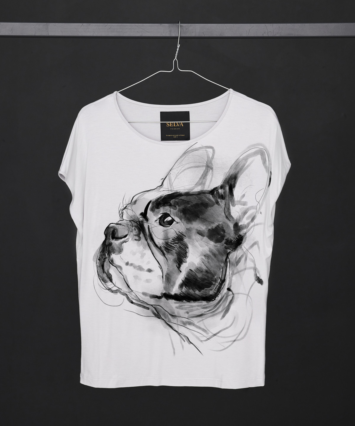 French Bulldog no.3 hoar t-shirt woman