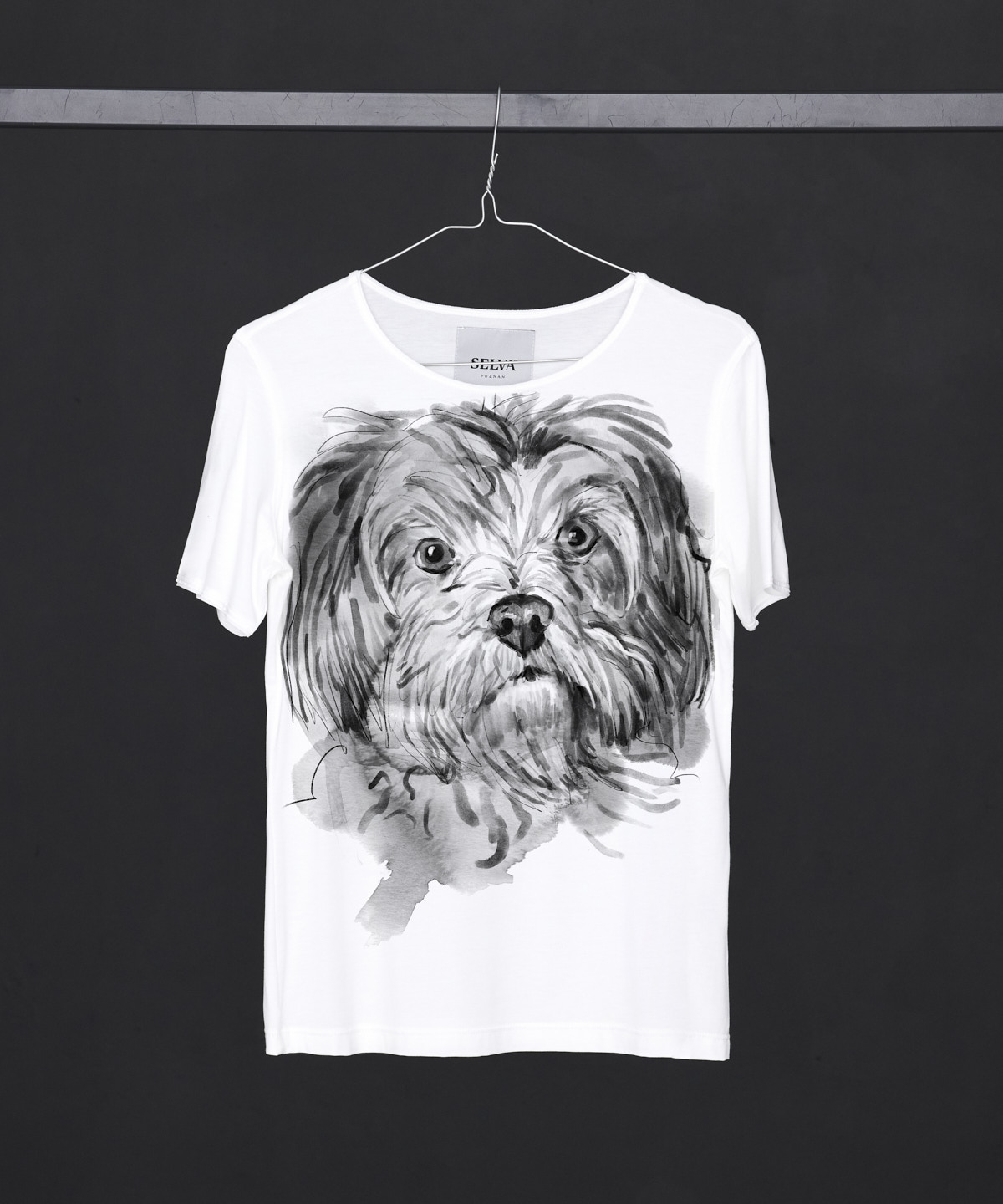 Maltese Dog white t-shirt woman