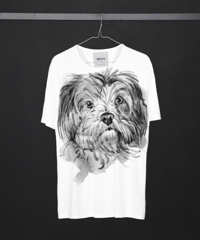 Maltese Dog white t-shirt MAN