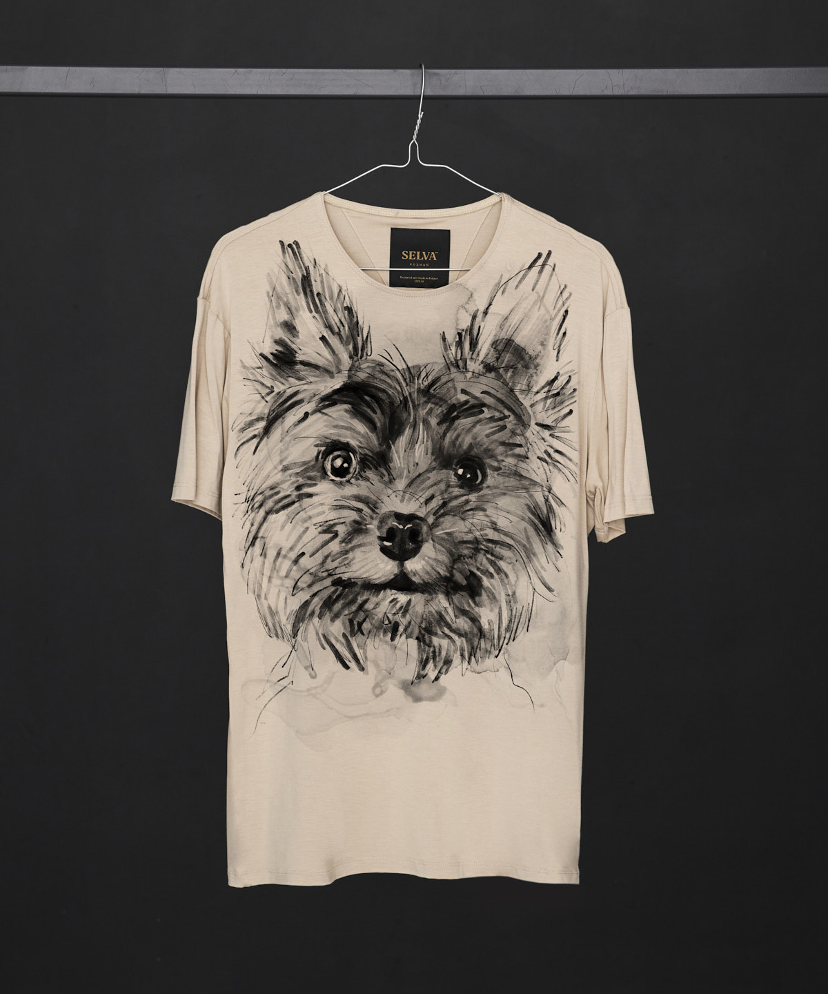 Yorkshire Terrier hummus t-shirt MAN