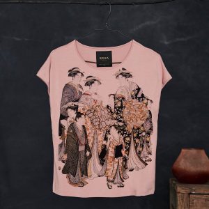 Shuncho no.1 T-shirt Woman light pink