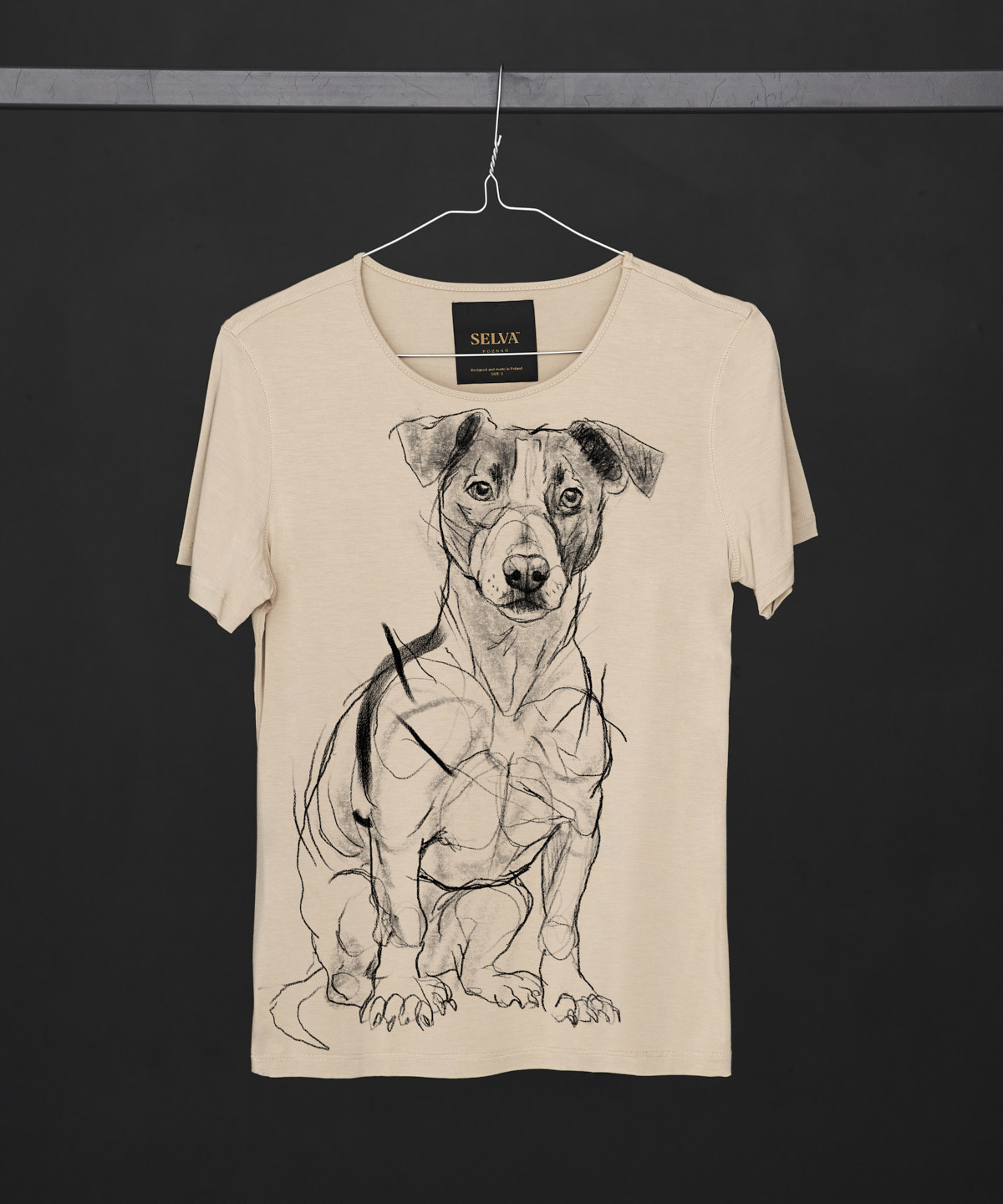 Jack Russell Terrier no.2 hummus T-shirt Woman