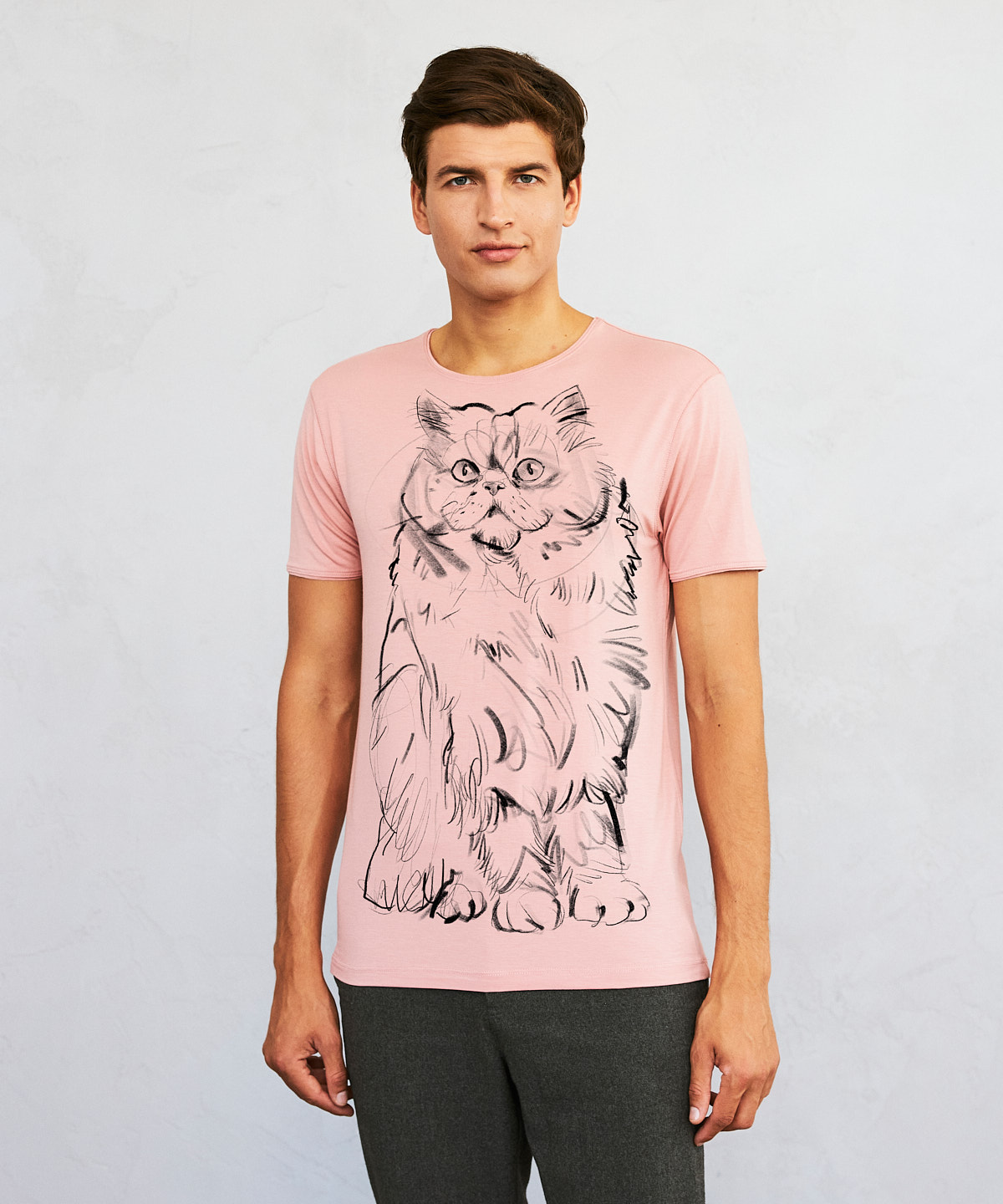 Persian no.2  light pink t-shirt MAN